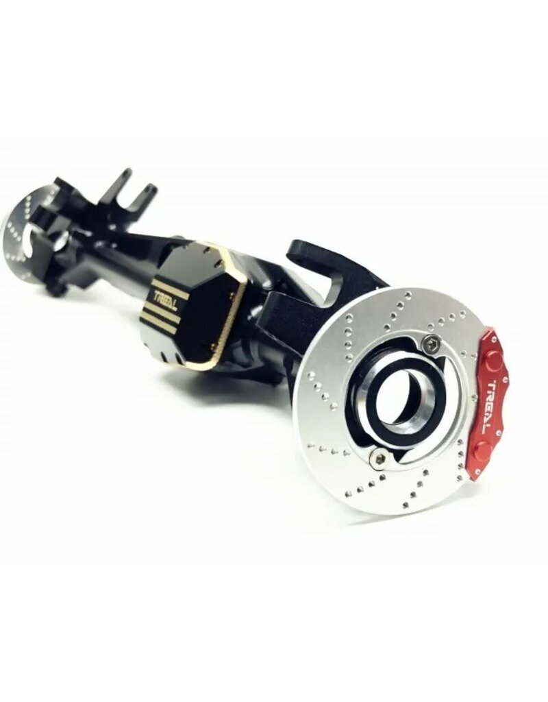 TREAL TRLX003AMAEAR BRAKE DISC CALIPERS FOR SCX10II BRONCO STRAIGHT AXLES
