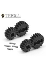 TREAL TRLX003J9UXAR OVERDRIVE PORTAL GEAR SET 15/20T FOR SCX10 III, CAPRA