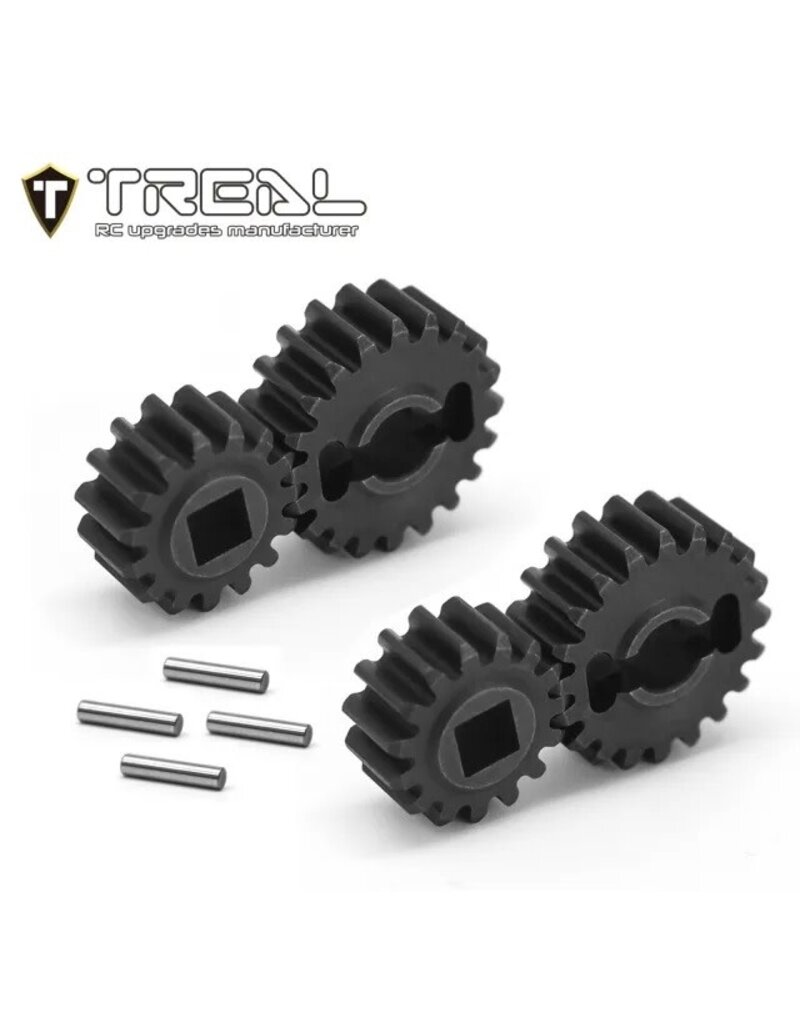TREAL TRLX003J9UXAR OVERDRIVE PORTAL GEAR SET 15/20T FOR SCX10 III, CAPRA