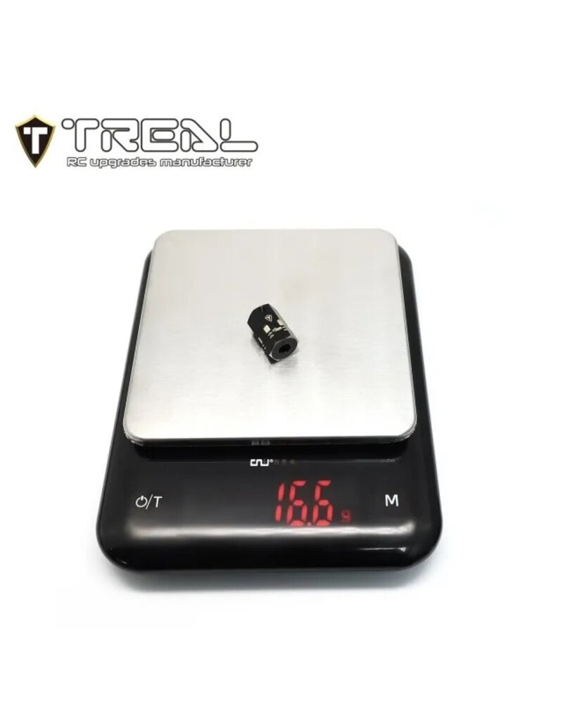 TREAL TRLX003Q8NUXD BRASS 12MM WHEEL HEX ADAPTER EXTENSION 20MM