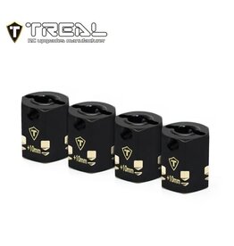 TREAL TRLX003Q8UAUT BRASS 12MM WHEEL HEX ADAPTERS EXTENDED 15MM