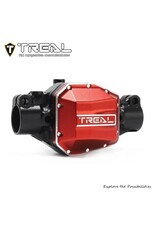 TREAL TRLX003TMPZLV SCX10 PRO FRONT AXLE THIRD MEMBER BLACK