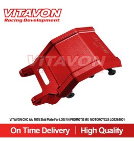 VITAVON VTNPROM030 SKID PLATE FOR PROMOTO RED