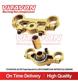 VITAVON VTNPROM025 TRIPLE CLAMP FOR PROMOTO GOLD