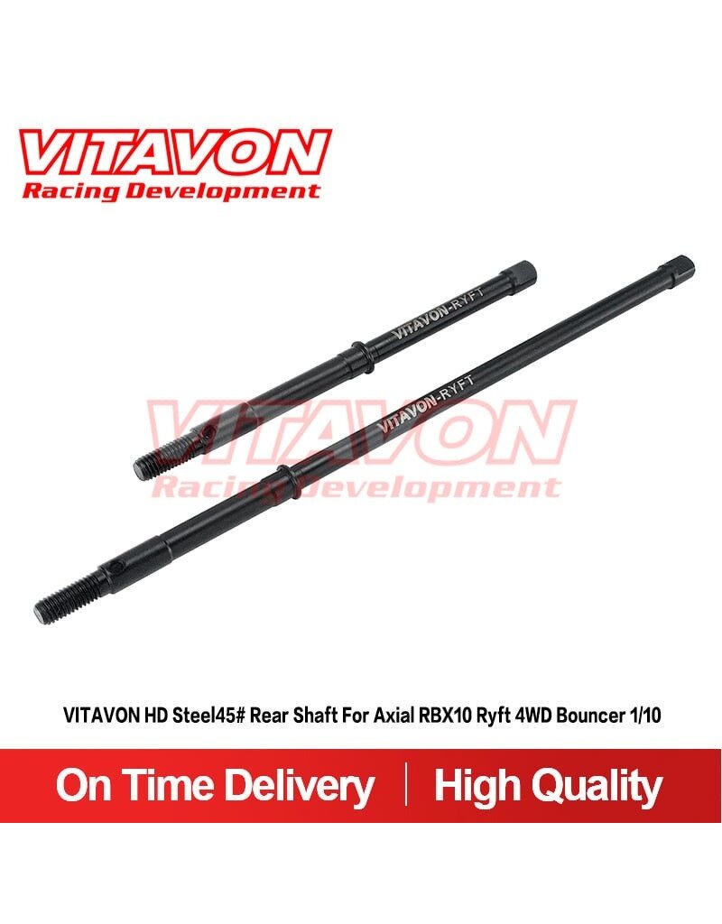 VITAVON VTNRYFT078 REAR SHAFT SET FOR RYFT BLACK