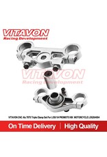 VITAVON VTNPROM027 TRIPLE CLAMP FOR PROMOTO SILVER