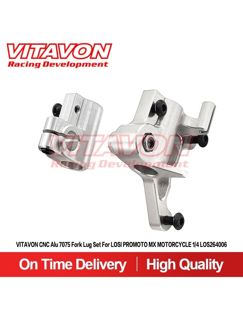 VITAVON VTNPROM039 FORK LUG SET FOR PROMOTO SILVER