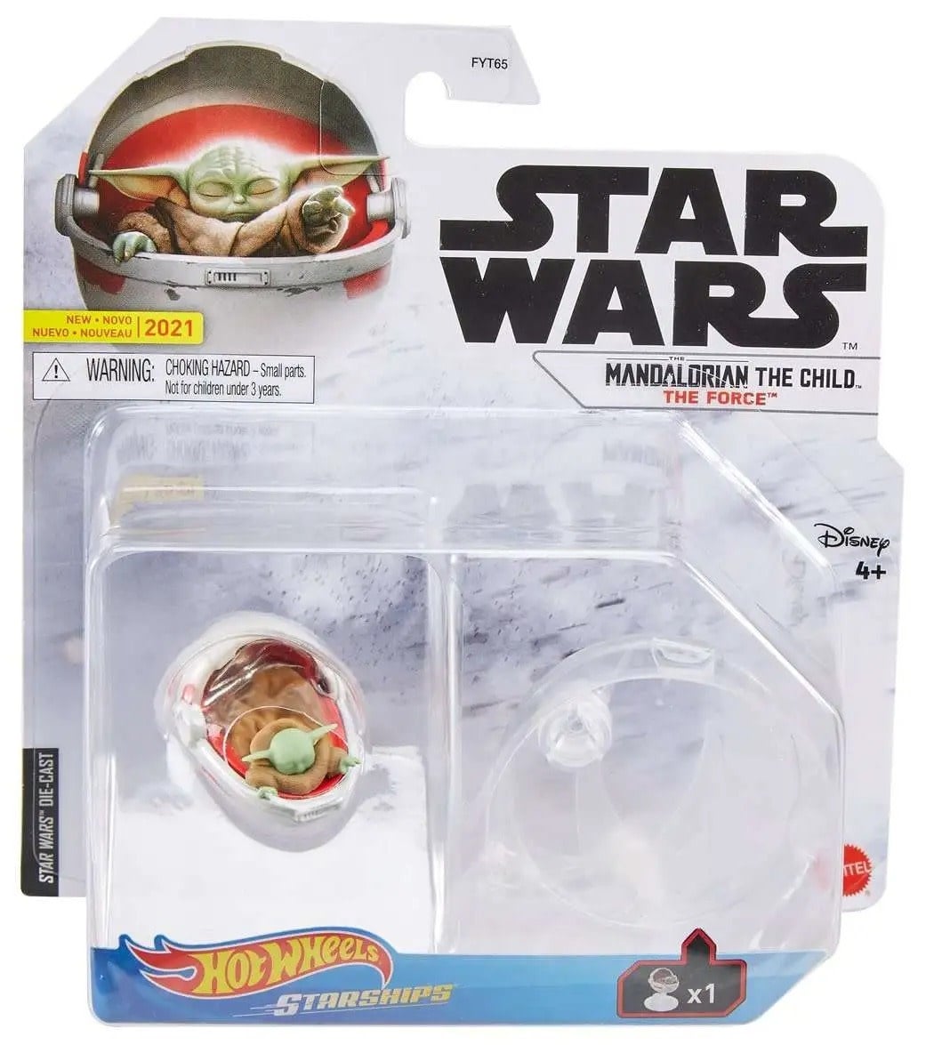 MTL FYT65/GWV39 HOTWHEELS STAR WARS STARTSHIPS: GROGU THE FORCE