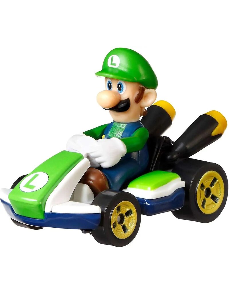 HOT WHEELS MTL GBG25/GLP37 HOTWHEELS MARIO KART: LUIGI STANDART KART