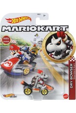 HOT WHEELS MTL GBG25/HDB29 HOTWHEELS MARIO KART: DRY BOWSER STANDARD KART