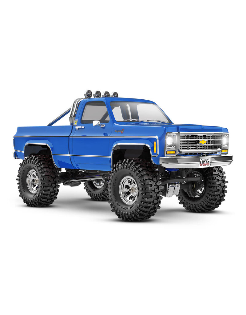 TRAXXAS TRA97064-1-BLUE 1/18 TRX-4M CHEVROLET K10 HIGH TRAIL EDITION: BLUE