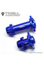 TREAL TRLX003XAZJCT ALUMINUM FRONT & REAR HUBS FOR PROMOTO MX: BLUE