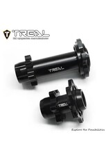 TREAL TRLX003XB1GMF ALUMINUM FRONT & REAR HUBS FOR PROMOTO MX: BLACK
