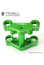 TREAL TRLX003XAZK0F ALUMINUM TRIPLE CLAMP SET FOR PROMOTO MX: GREEN