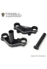 TREAL TRLX003XB1FAD ALUMINUM TRIPLE CLAMP SET FOR PROMOTO MX: BLACK