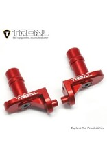 TREAL TRLX003XAXLAL ALUMINUM FOOT PEGS FOR PROMOTO MX: RED (2)