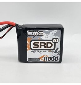 SMC SMC110250-2S2P 2S LIPO 7.4V 11000MAH 250C SQUARE BATTERY: QS8