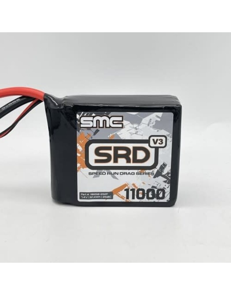 SMC SMC110250-2S2P 2S LIPO 7.4V 11000MAH 250C SQUARE BATTERY: QS8