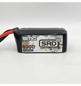 SMC SMC80250-2S2P 2S LIPO 7.4V 8000MAH 250C SHORTY BATTERY: QS8