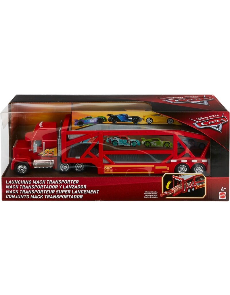 DISNEY MTL FPX96 CARS LAUNCHING MACK TRANSPORTER