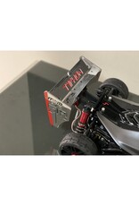 STUPID RC STP1121 TYPHON ACTIVE REAR WING SILVER/ RED