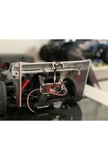 STUPID RC STP1121 TYPHON ACTIVE REAR WING SILVER/ RED
