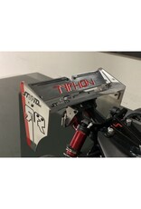 STUPID RC STP1121 TYPHON ACTIVE REAR WING SILVER/ RED