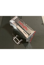 STUPID RC STP1121 TYPHON ACTIVE REAR WING SILVER/ RED