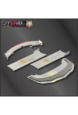 STUPID RC STP1117 ALUMINUM BODY KIT FOR JOTA BODY 1/7: SILVER