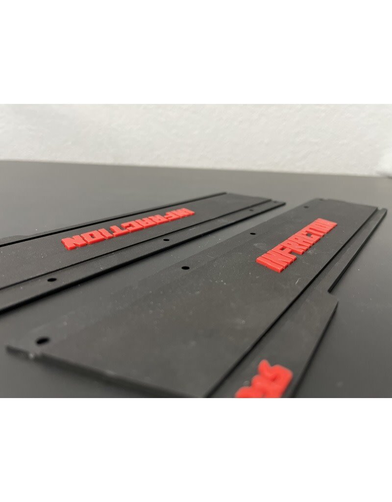 STUPID RC STP1172BK INFRACTION SIDE SKIRTS BLACK