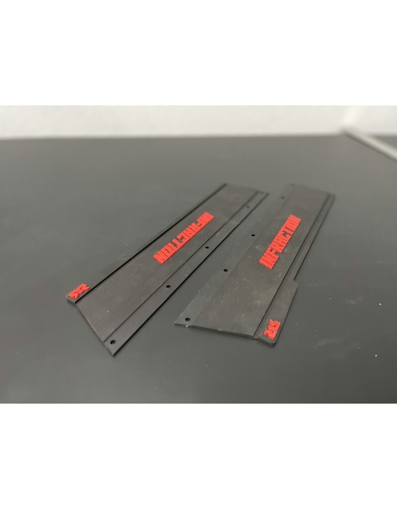 STUPID RC STP1172BK INFRACTION SIDE SKIRTS BLACK