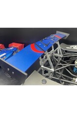 STUPID RC STP1209B LOSI 5T V2.0 ADJUSTABLE REAR WING BLUE