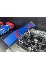 STUPID RC STP1209B LOSI 5T V2.0 ADJUSTABLE REAR WING BLUE
