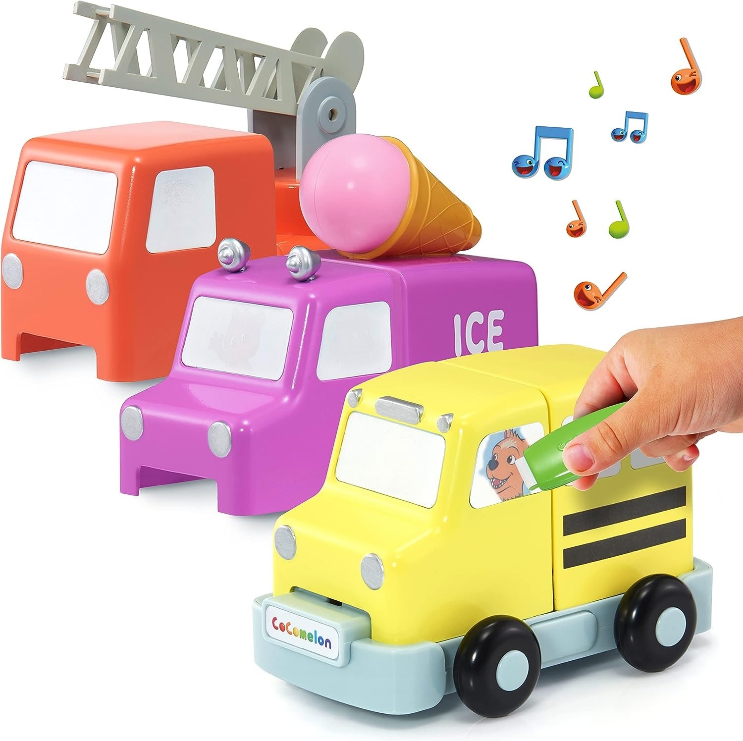JSPUL21168 COCOMELON BUILD AND REVEAL MUSICAL VEHICLES