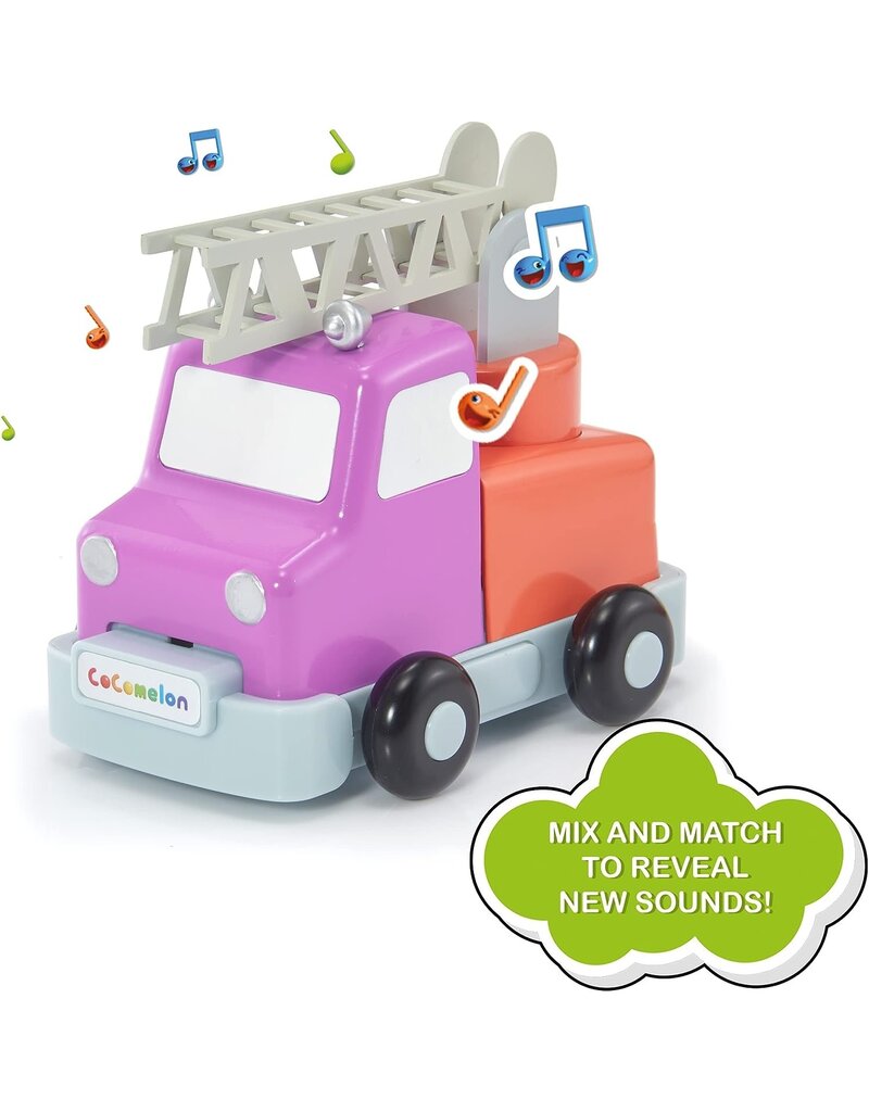 JUST PLAY JSPUL21168 COCOMELON BUILD AND REVEAL MUSICAL VEHICLES