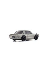 KYOSHO KYO32636S MINI-Z AWD MA-020 READYSET NISSAN SKYLINE 2000GT-R (KPGC10) TUNED VERSION: SILVER