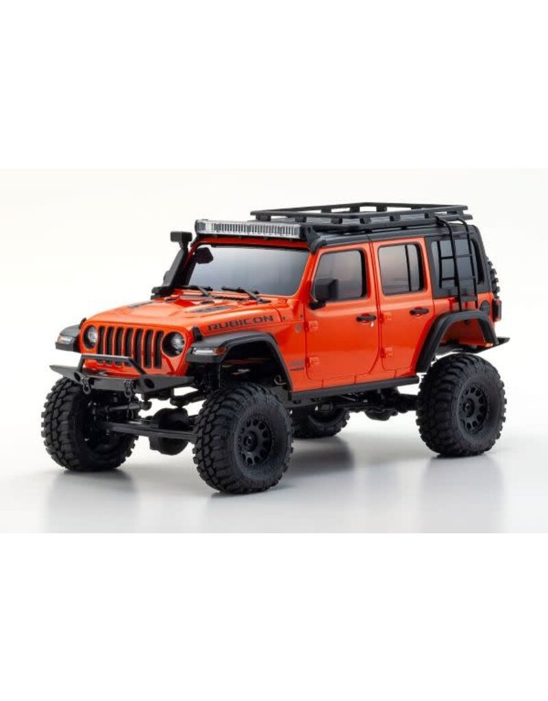 KYOSHO KYO32528MO MINI-Z 4X4 READYSET JEEP WRANGLER UNLIMITED RUBICON: PUNK'N METALLIC