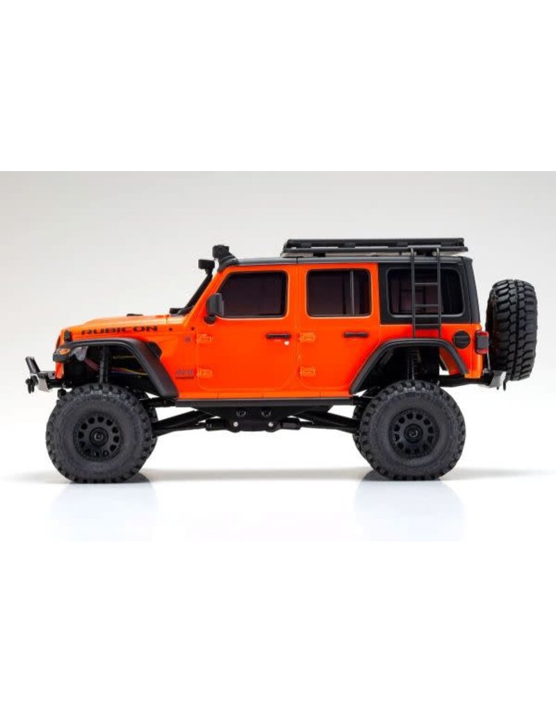 KYOSHO KYO32528MO MINI-Z 4X4 READYSET JEEP WRANGLER UNLIMITED RUBICON: PUNK'N METALLIC