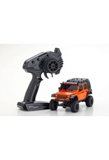 KYOSHO KYO32528MO MINI-Z 4X4 READYSET JEEP WRANGLER UNLIMITED RUBICON: PUNK'N METALLIC