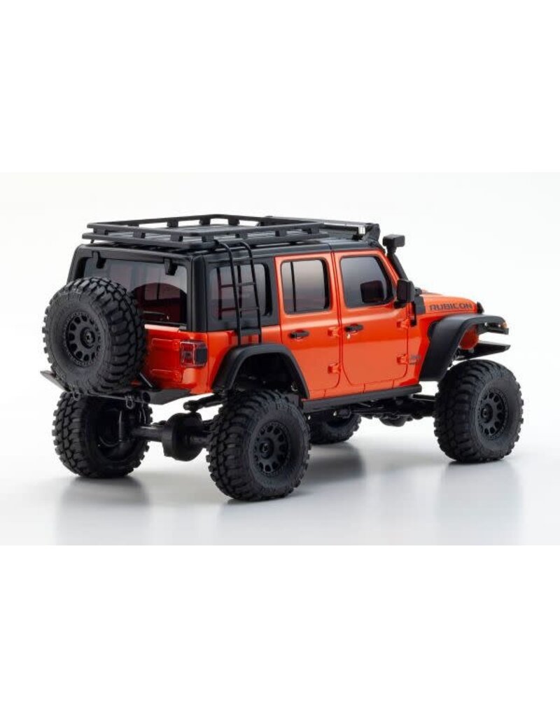 KYOSHO KYO32528MO MINI-Z 4X4 READYSET JEEP WRANGLER UNLIMITED RUBICON: PUNK'N METALLIC