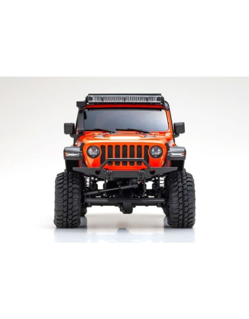 KYOSHO KYO32528MO MINI-Z 4X4 READYSET JEEP WRANGLER UNLIMITED RUBICON: PUNK'N METALLIC