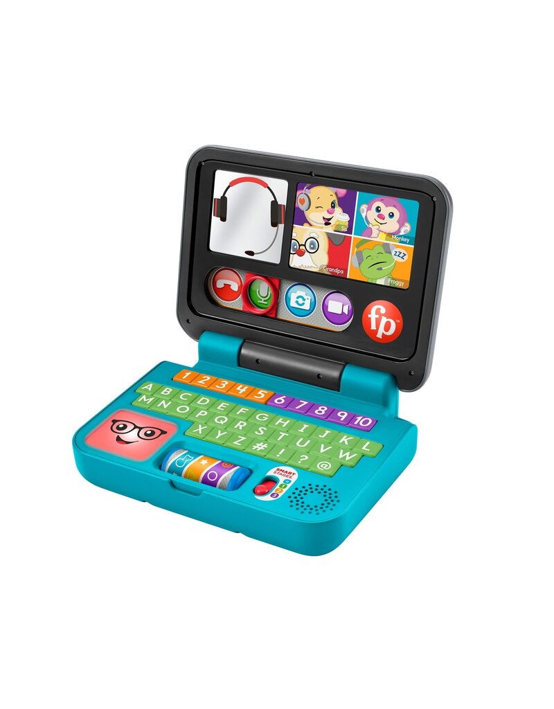 FISHER PRICE FP HCF33 LAUGH & LEARN LET'S CONNECT LAPTOP
