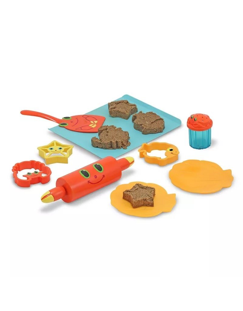 MELISSA & DOUG MD6434 SEASIDE SIDEKICKS SAND COOKIE SET