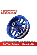 VITAVON VTNPROM021 REAR WHEEL AND HUB FOR PROMOTO MX BLUE