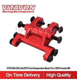 VITAVON VTNPROM063 FRONT SUSPENSION MOUNT FOR PROMOTO MX RED