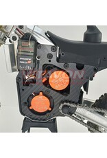 VITAVON VTNPROM057 CARBON FIBER CHASSIS PLATES FOR PROMOTO MX BLACK
