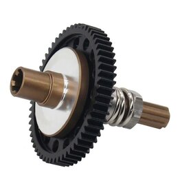 HOT RACING HRAATF257EX STEEL 57T DUEL HD SLIPPER SET FOR ARRMA 1/10 3S 4S