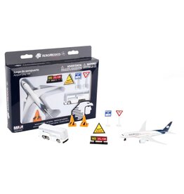 REALTOY RT2201 AEROMEXICO PLANE PLAYSET