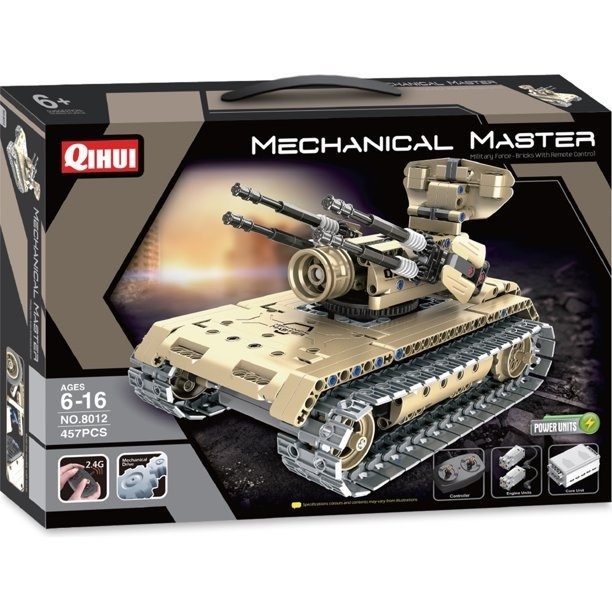 QIH08012 TECH BRICKS R/C ANTIAIRCRAFT