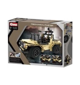 QIHUI QIH08022 TECH BRICKS RC ARMED OFFROAD VEHICLE 2 IN 1